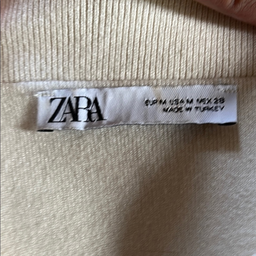 Darling Zara Navy and Cream Striped Sweater Dress - Picture 3 of 4